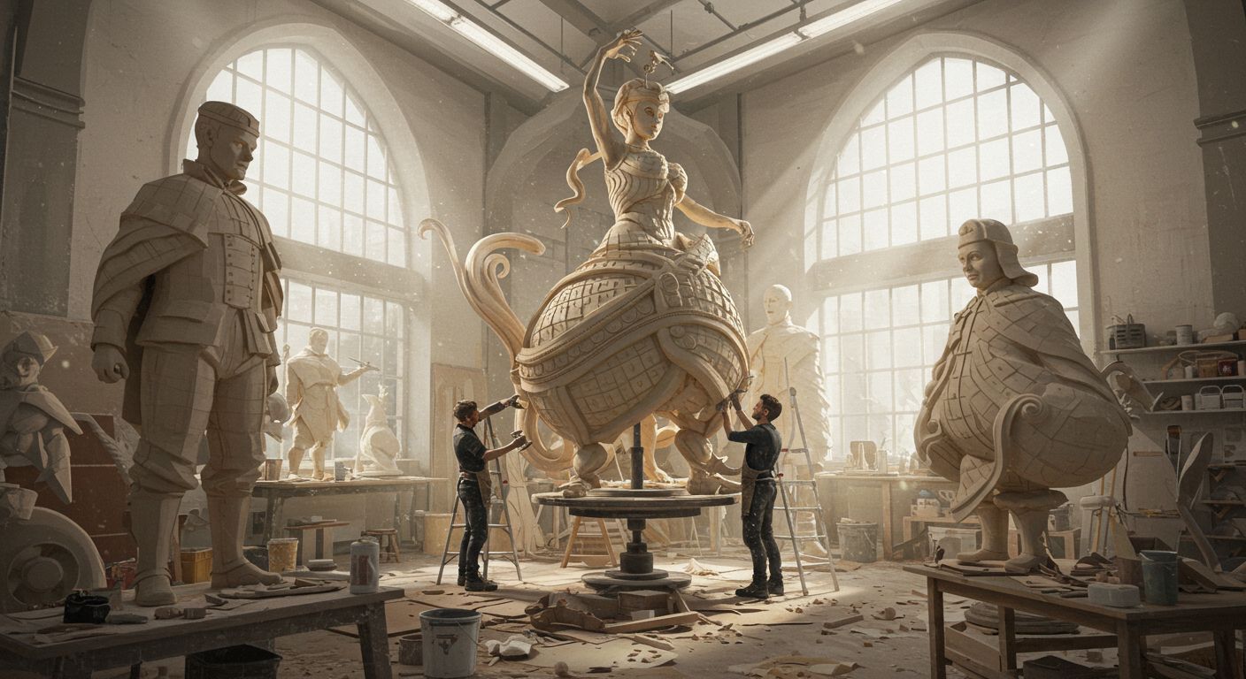 Изготовление декоративных интерьерных фигур