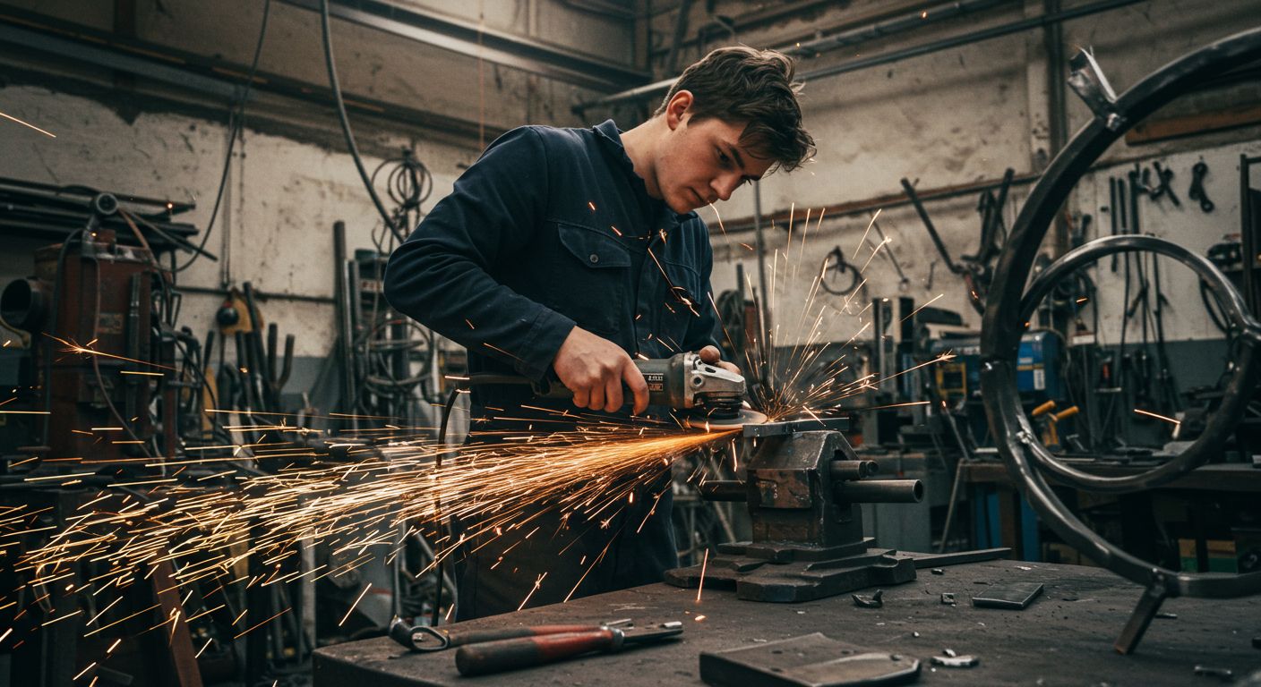 Металлическая художественная инсталляция