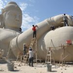Техника изготовления больших статуй и фигур