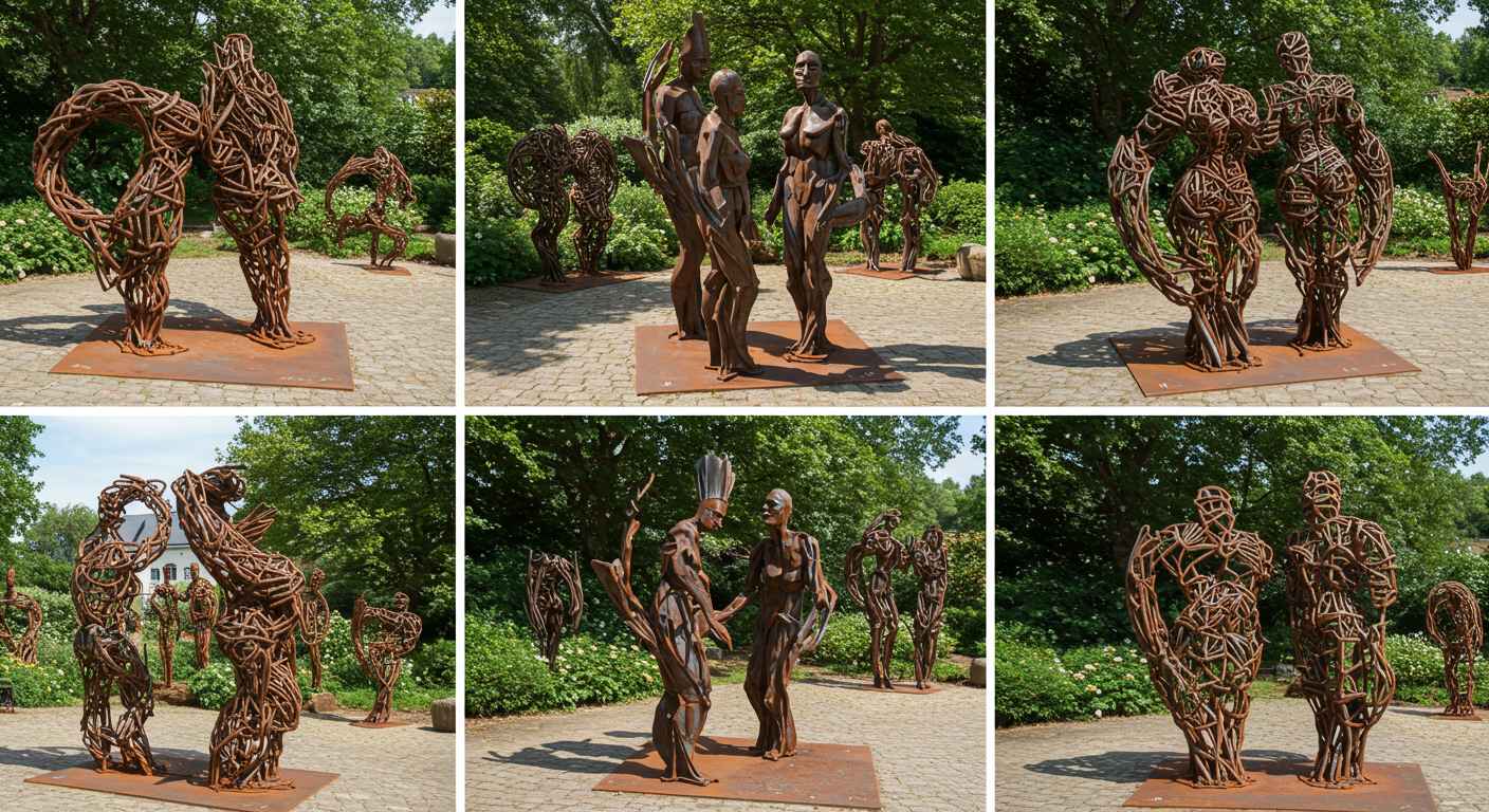 Железные скульптуры