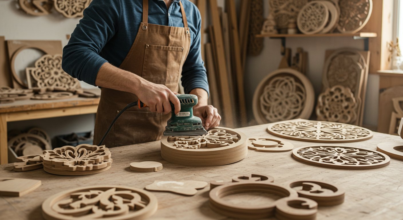 Изготовление декораций из MDF