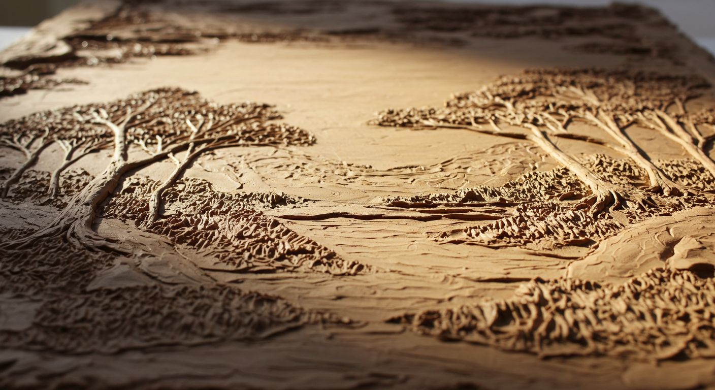 Техника моделирования рельефа