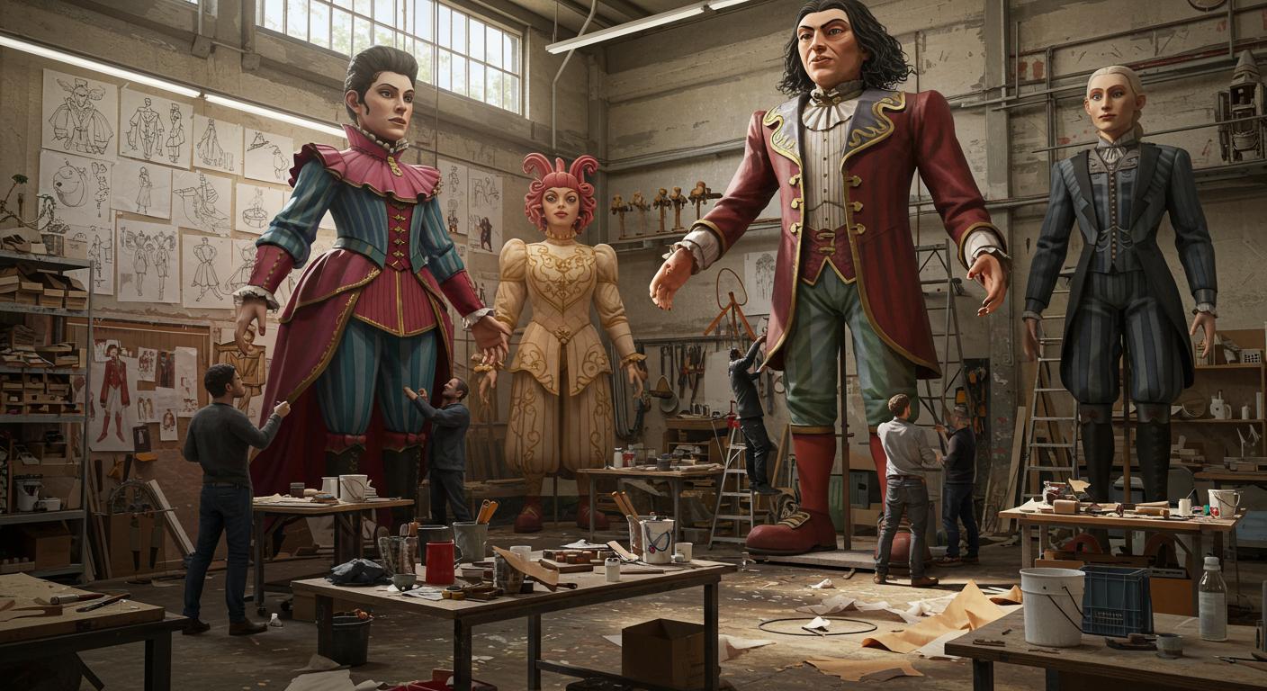 Изготовление театральных реквизитных фигур
