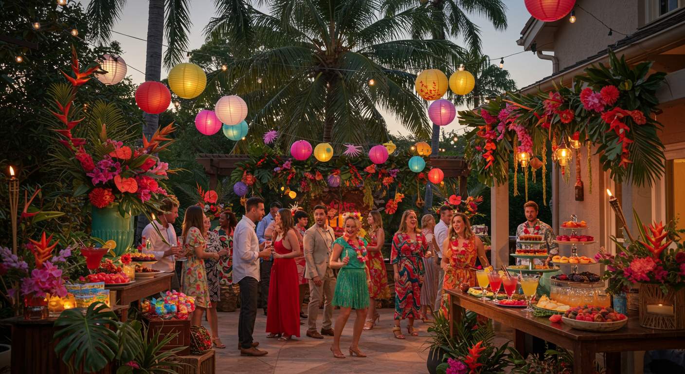 Декорации для тематической вечеринки