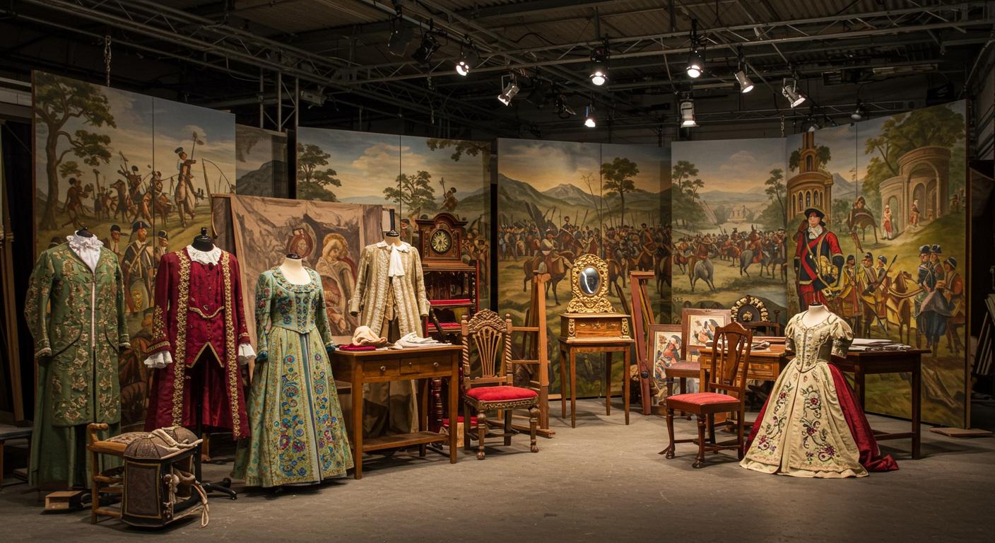 Создание исторической атмосферы на сцене Исторические декорации на сцене