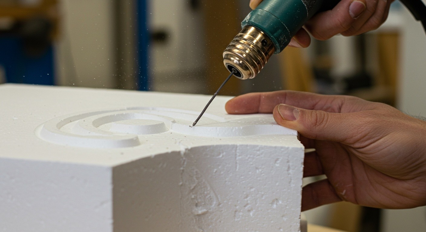 Создание декораций из полистирола Работа с полистиролом для сцены