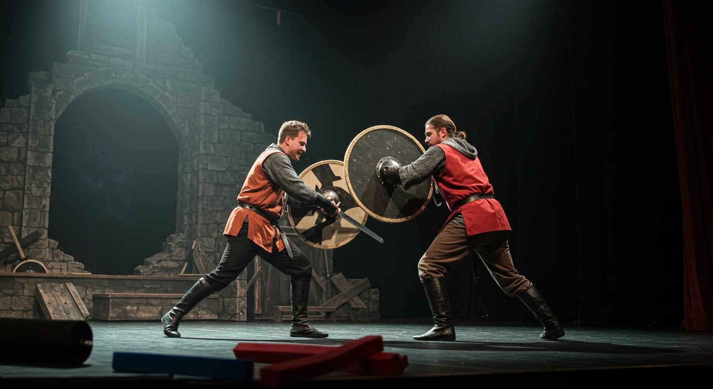 Безопасные декорации для сценических боев Сценические декорации для боев и трюков