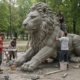 Изготовление бетонных парковых статуй