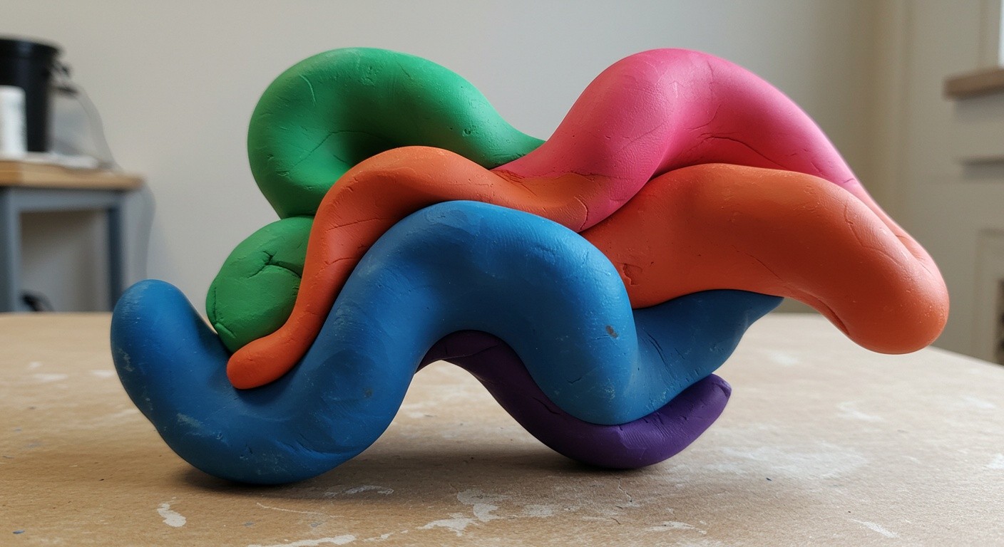 Использование пластилина и моделирующих масс