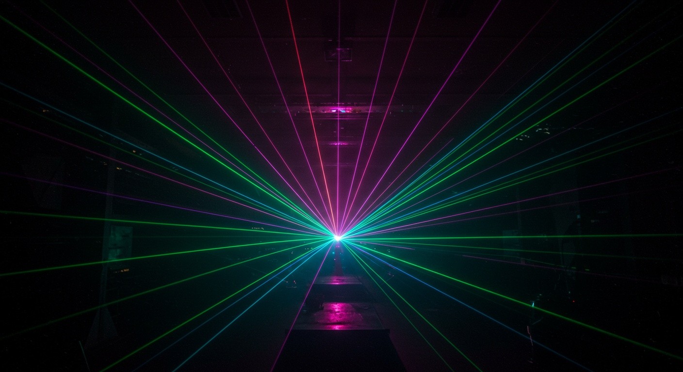 Применение лазеров и света на корпоративе Световые и лазерные эффекты на мероприятии