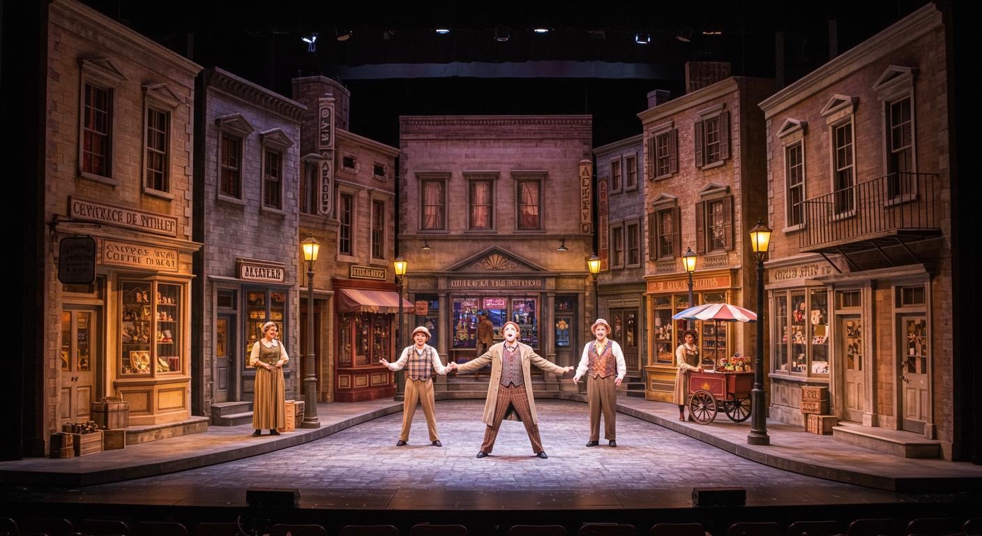 Декорации для театрального мюзикла