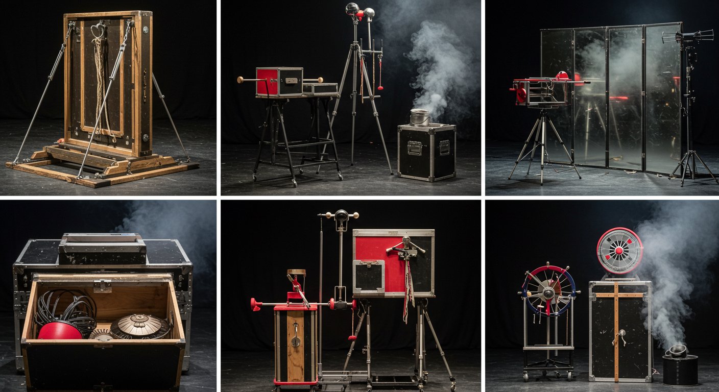 Элементы сценических иллюзий