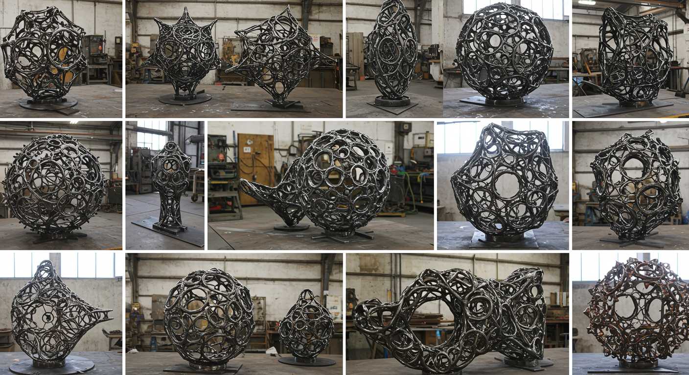 Коммерческая сварка металлических скульптур