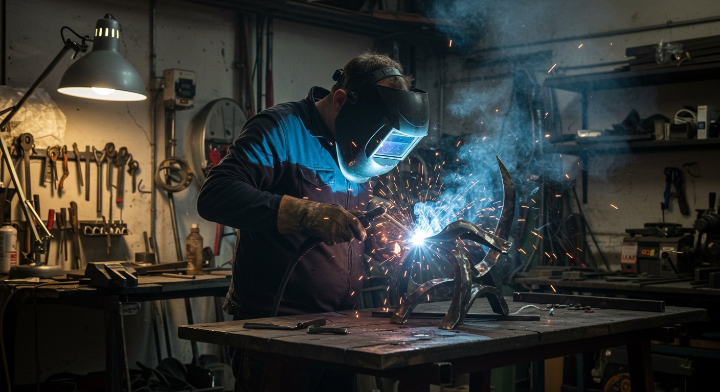 Авторская сварка металлических скульптур
