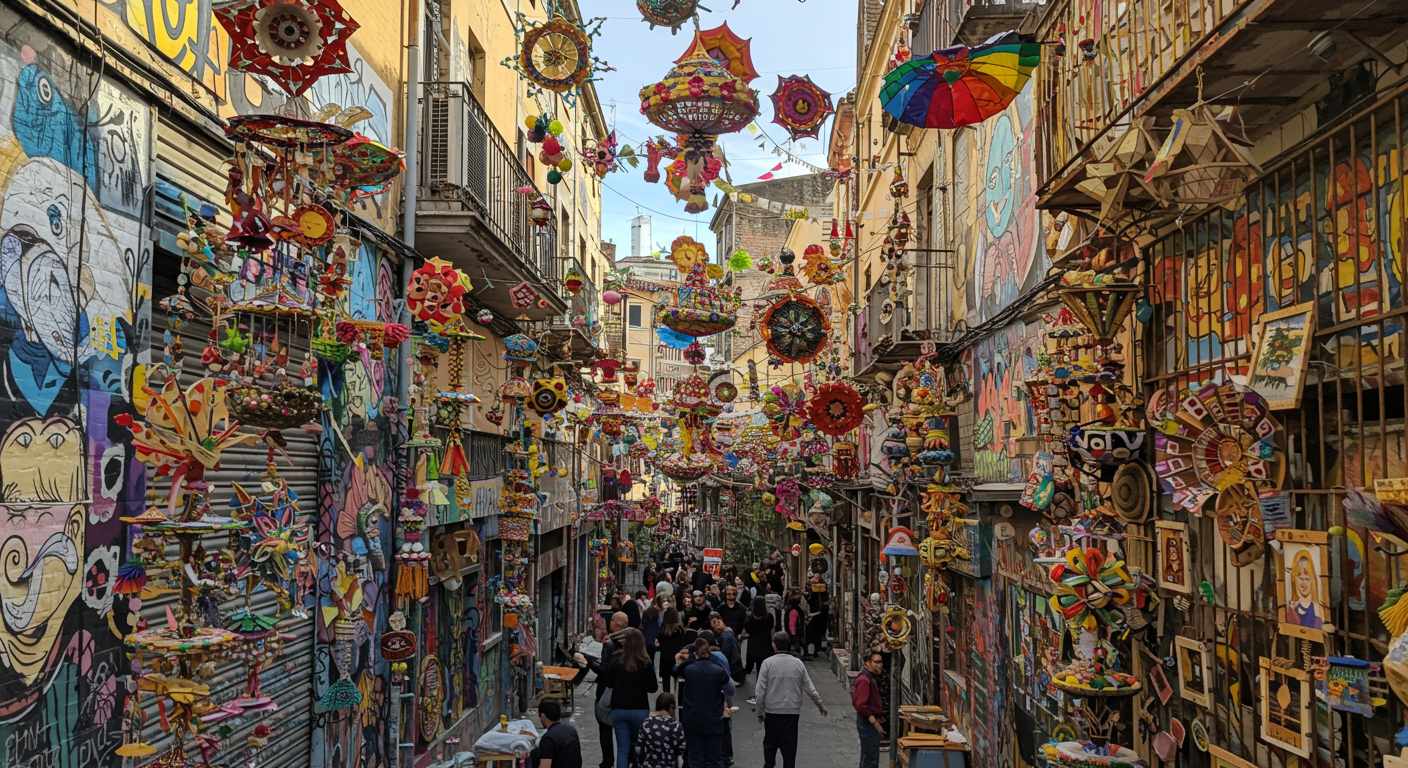 Декорации для уличного фестиваля