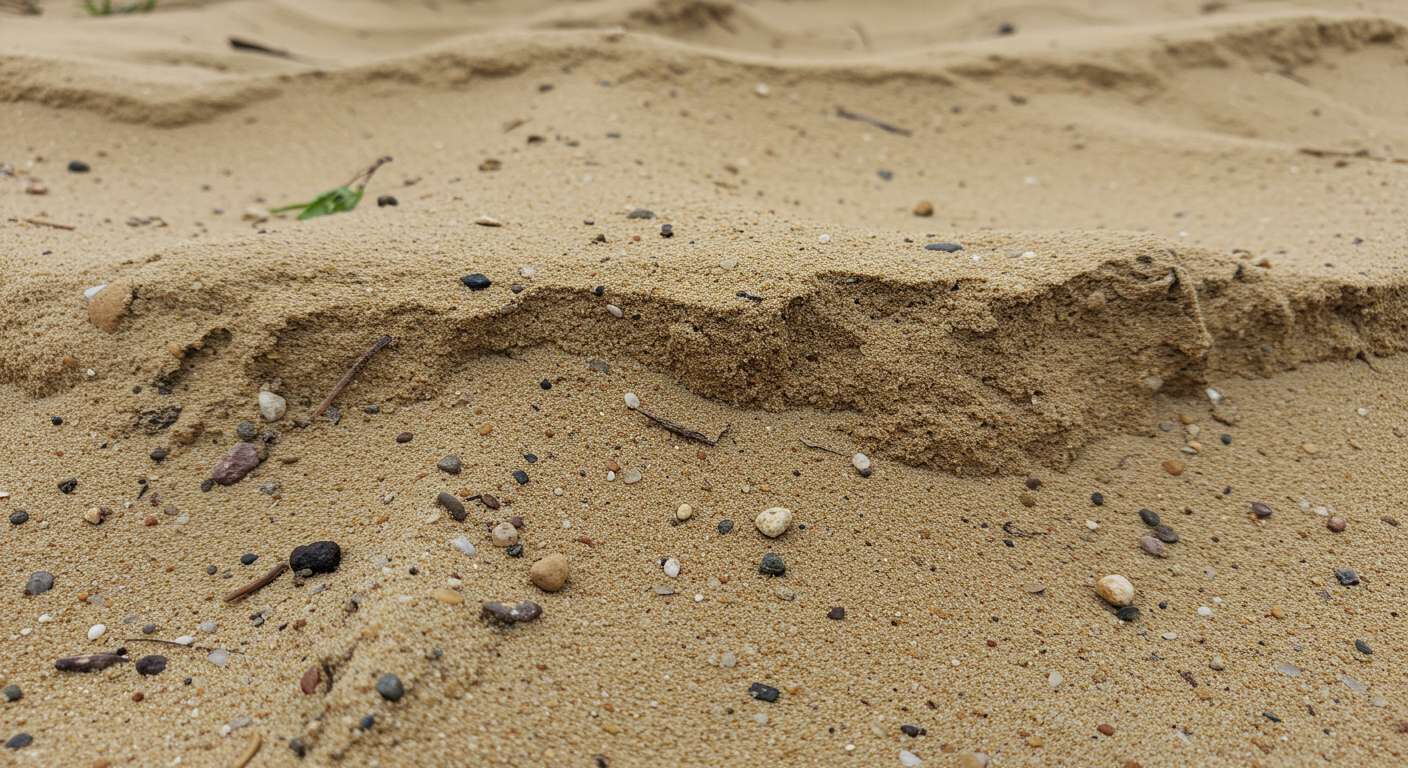 Имитация песчаной и земляной поверхности