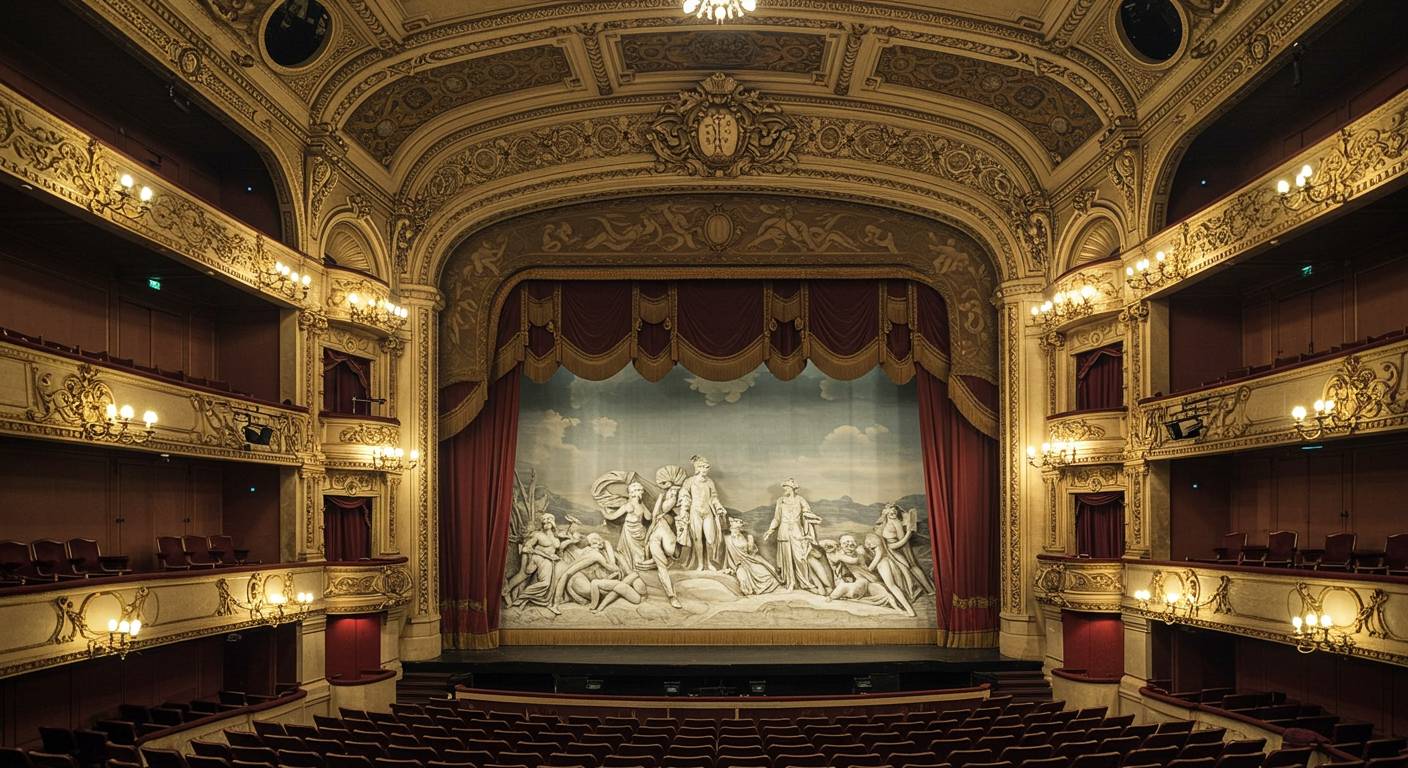 Элементы театральной архитектуры на сцене