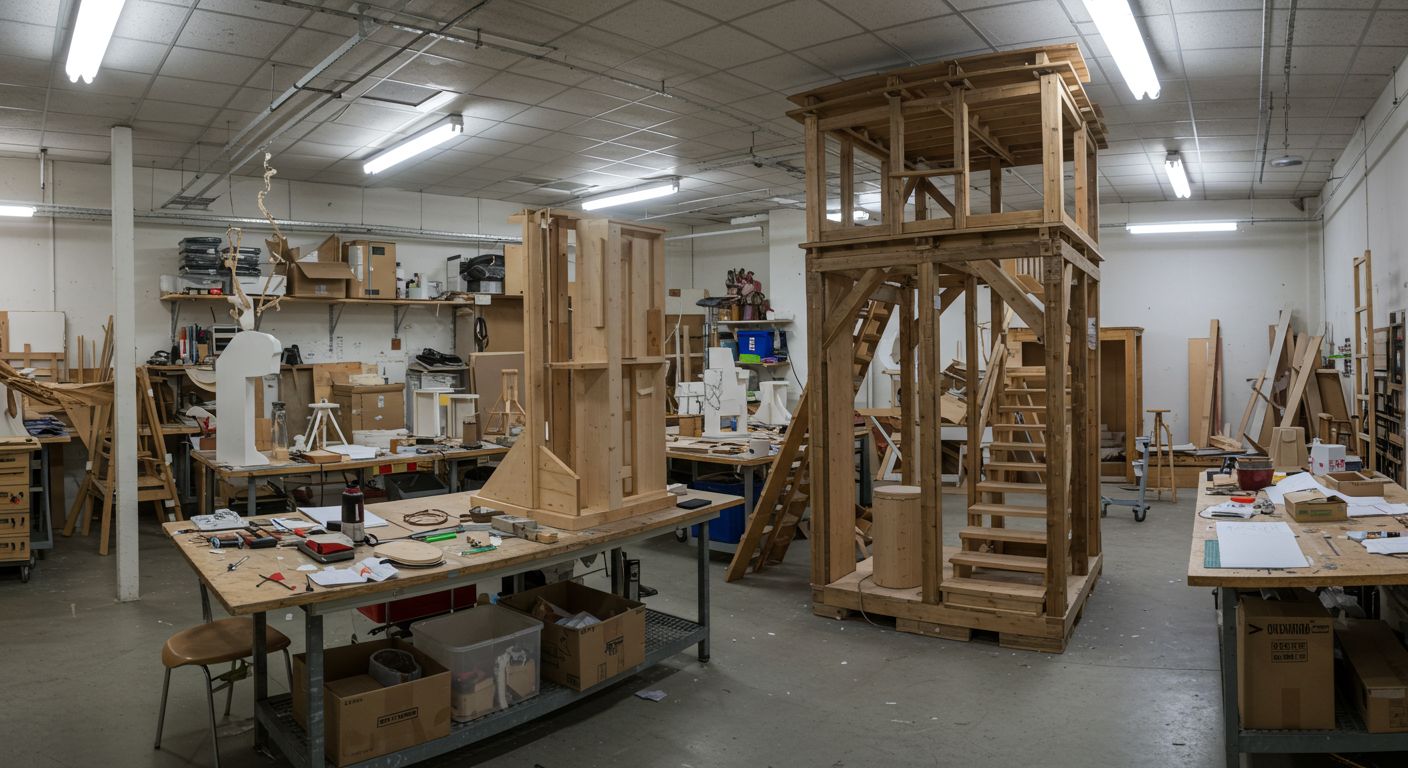 Объемный сценический реквизит