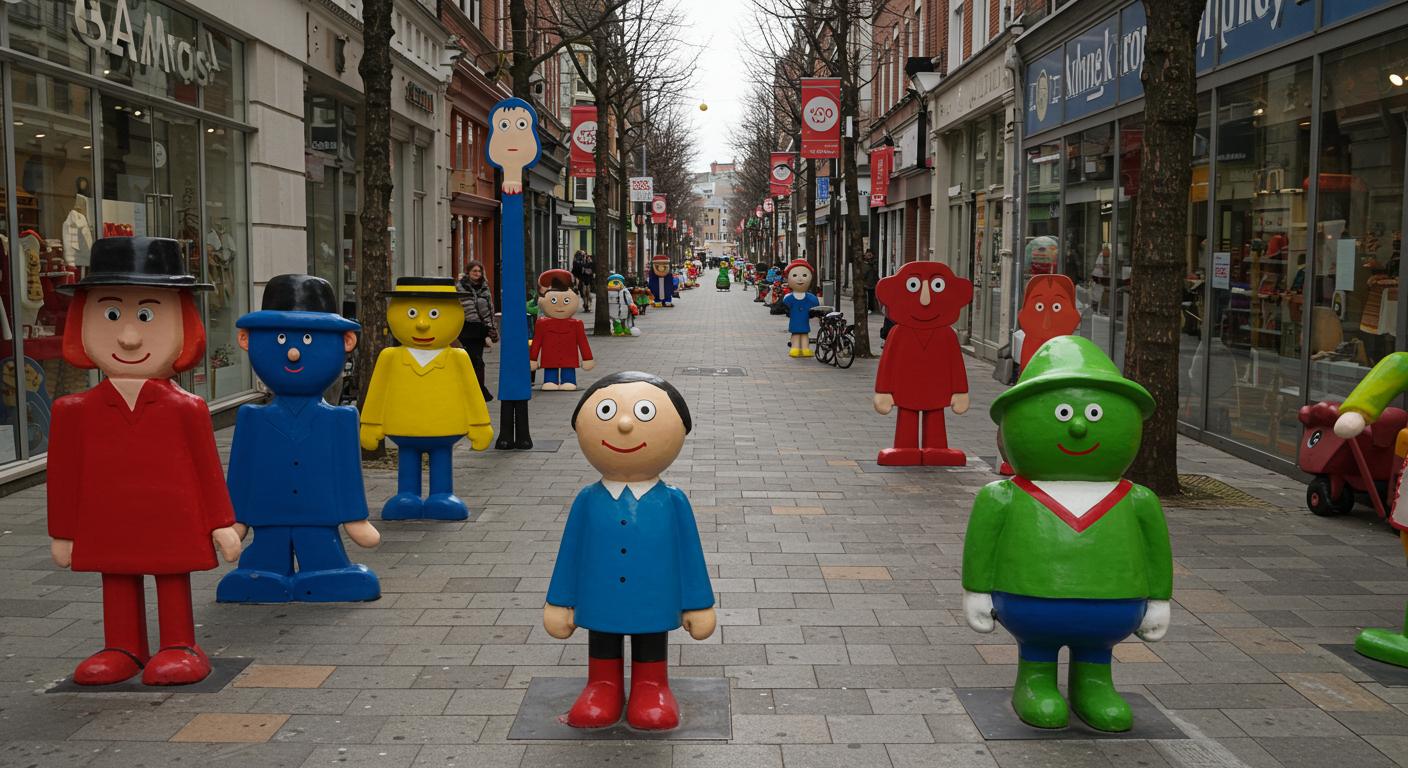 Плоская уличная фигура