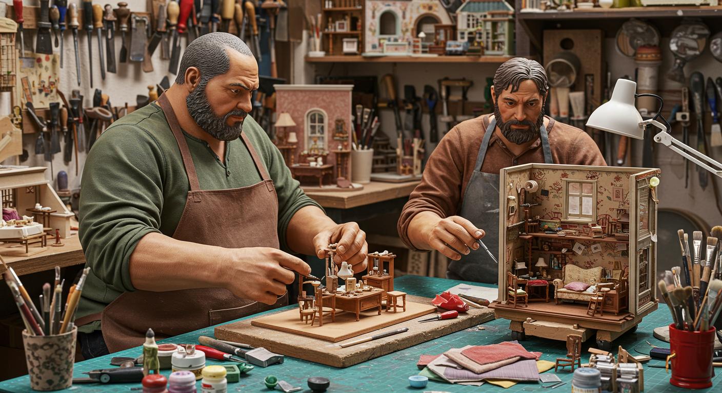 Изготовление миниатюрных интерьерных фигур
