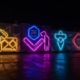 Линейные световые рекламные элементы