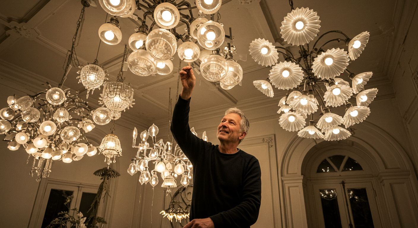 Световая интерьерная инсталляция Световая интерьерная инсталляция