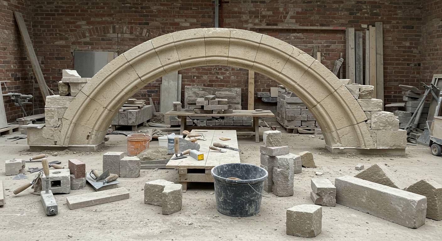 Декоративная арка на сцене