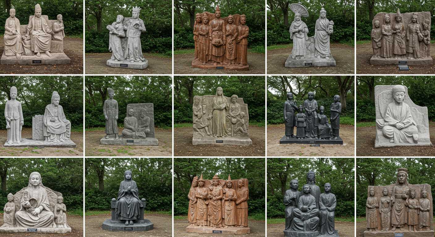 Культурные памятные скульптуры