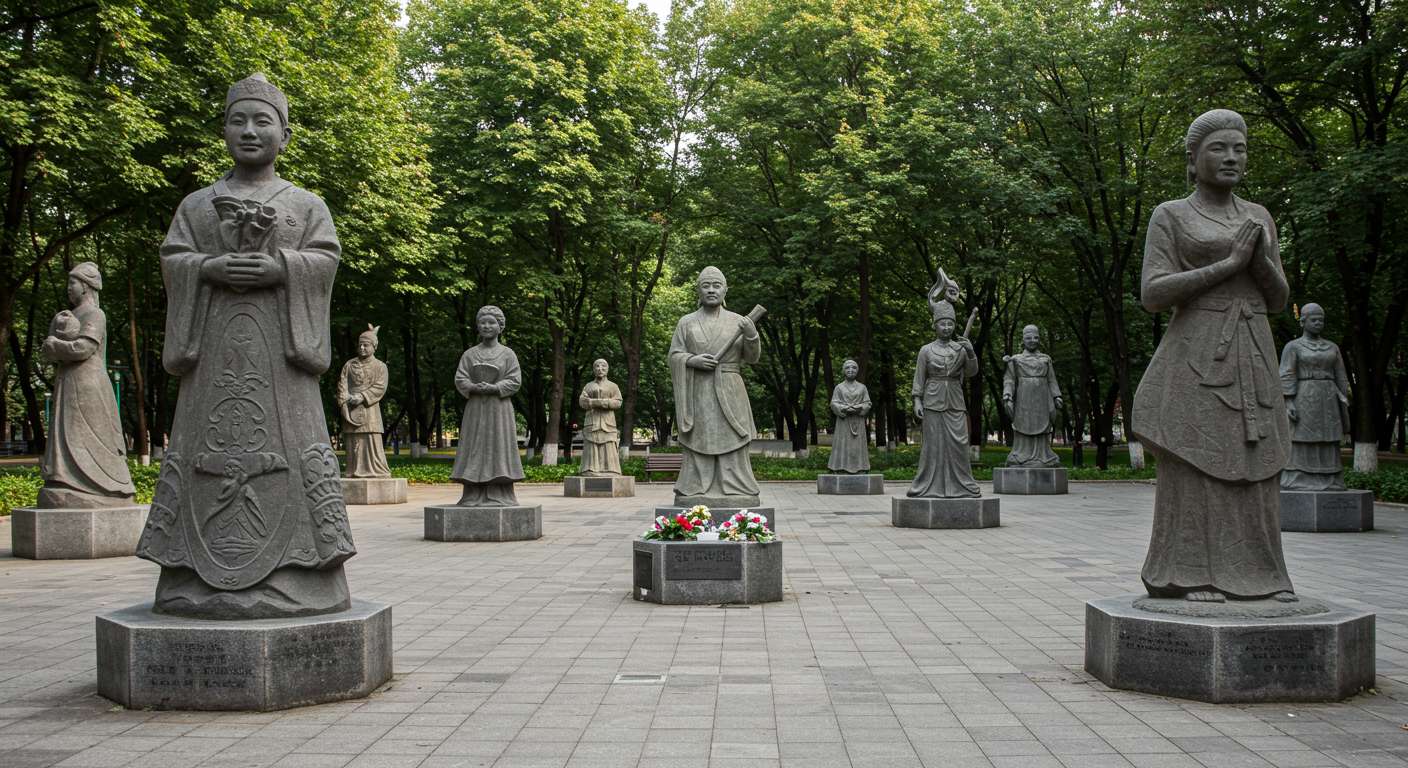 Культурная памятная скульптура
