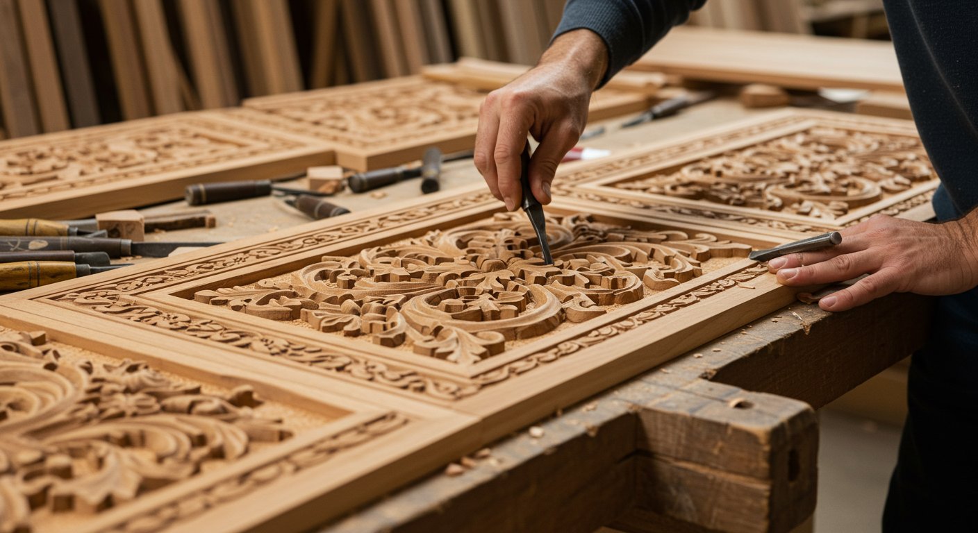 Декоративное панно на сцене