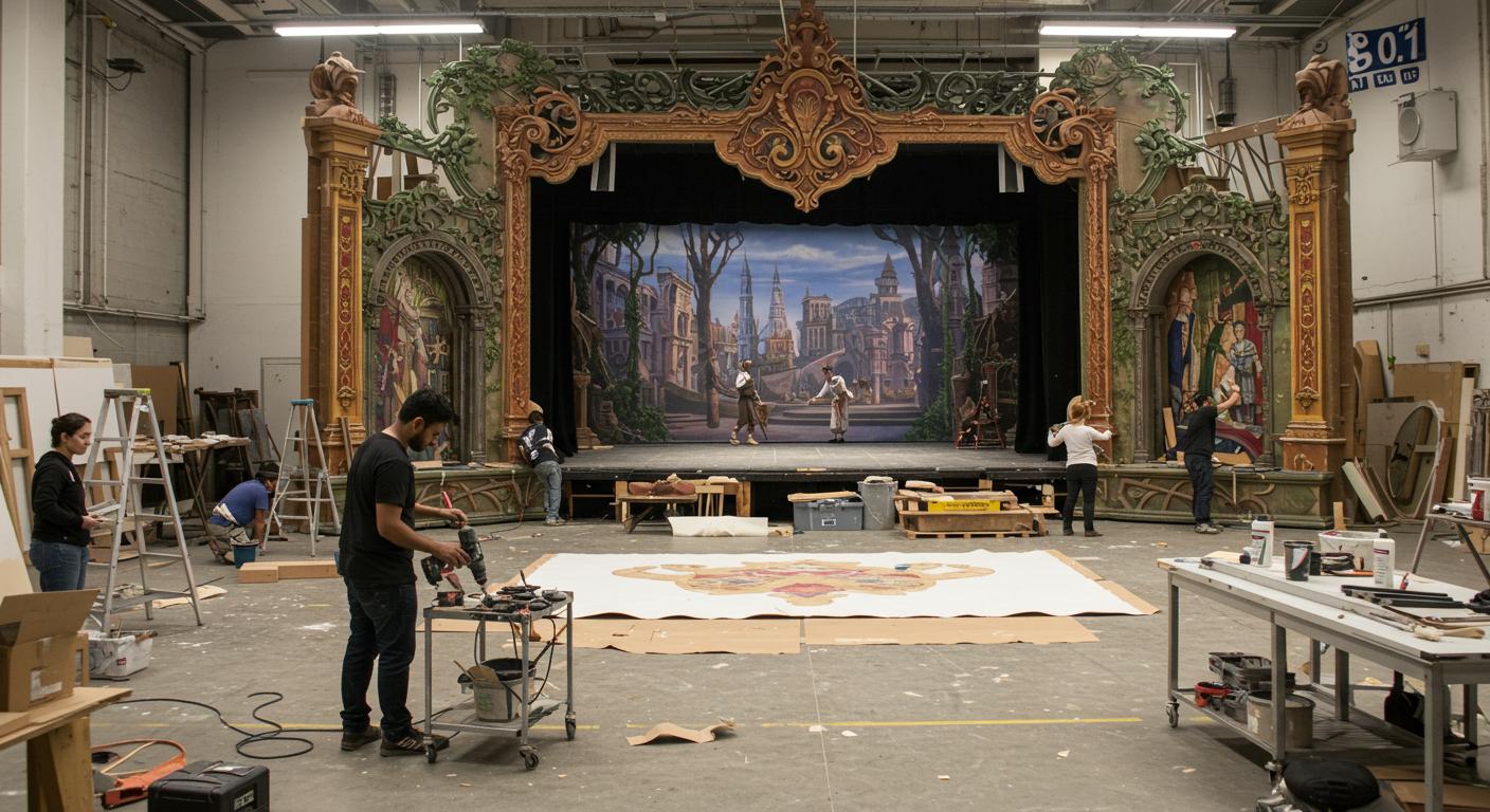 Изготовление премиум декораций для театров