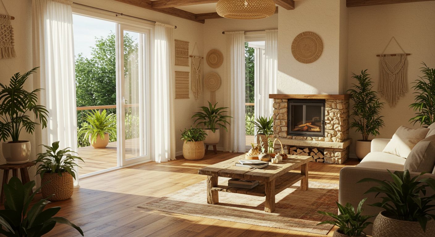 Природные элементы в декоре