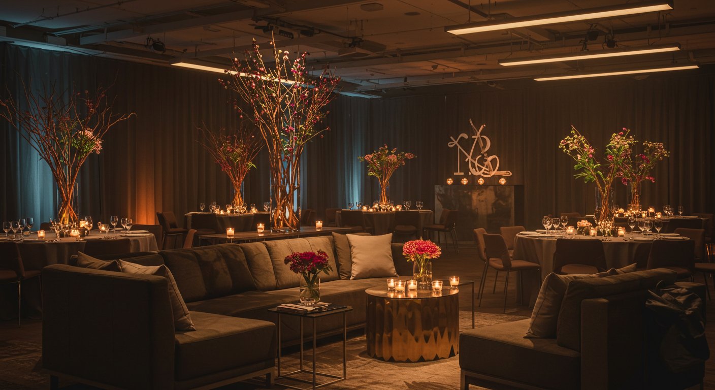 Декорации корпоративного мероприятия