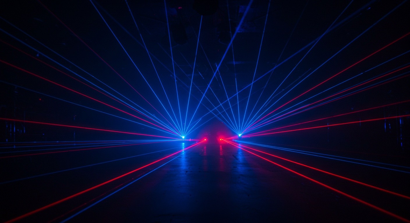 Световые и лазерные эффекты на сцене