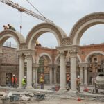 Создание декоративных колонн и арок