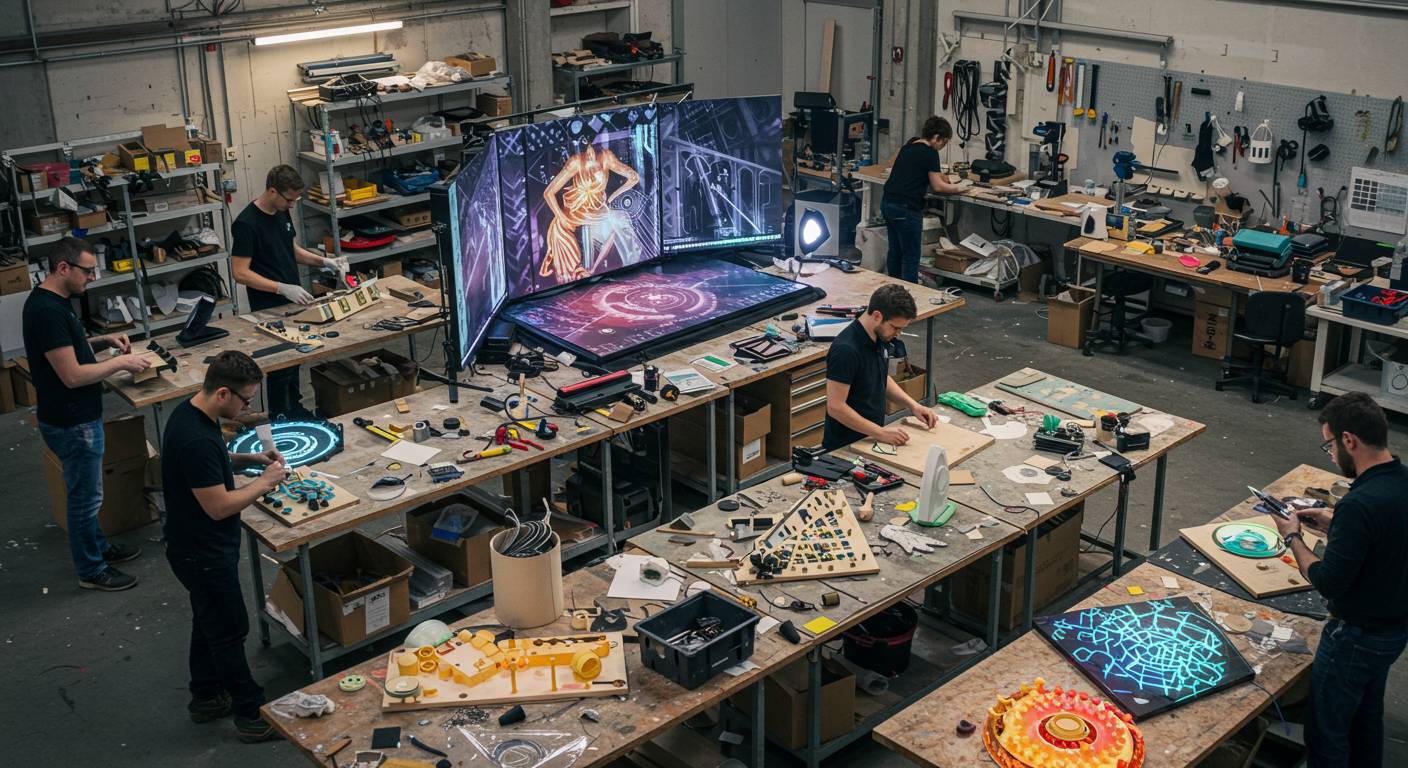 Интерактивные сценические элементы