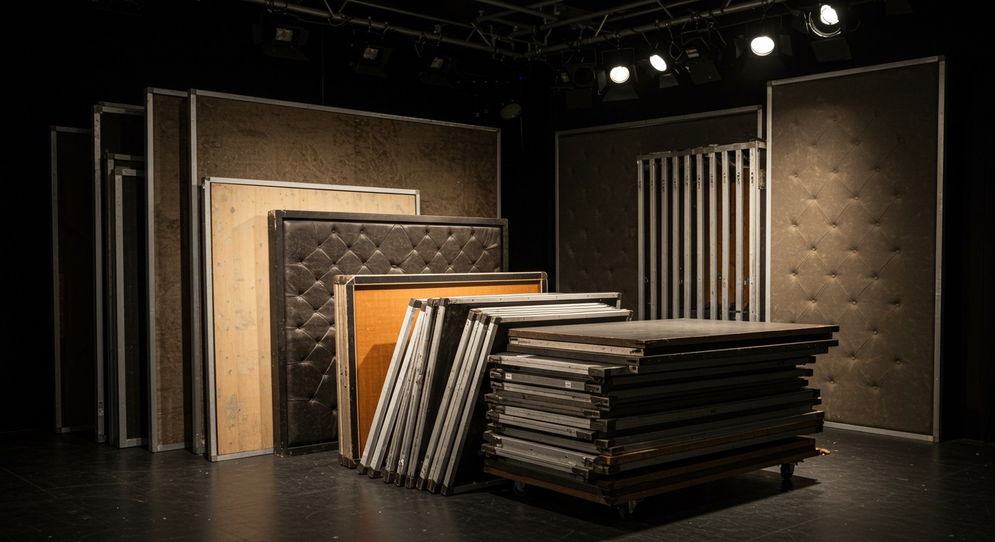 Подвижные сценические панели