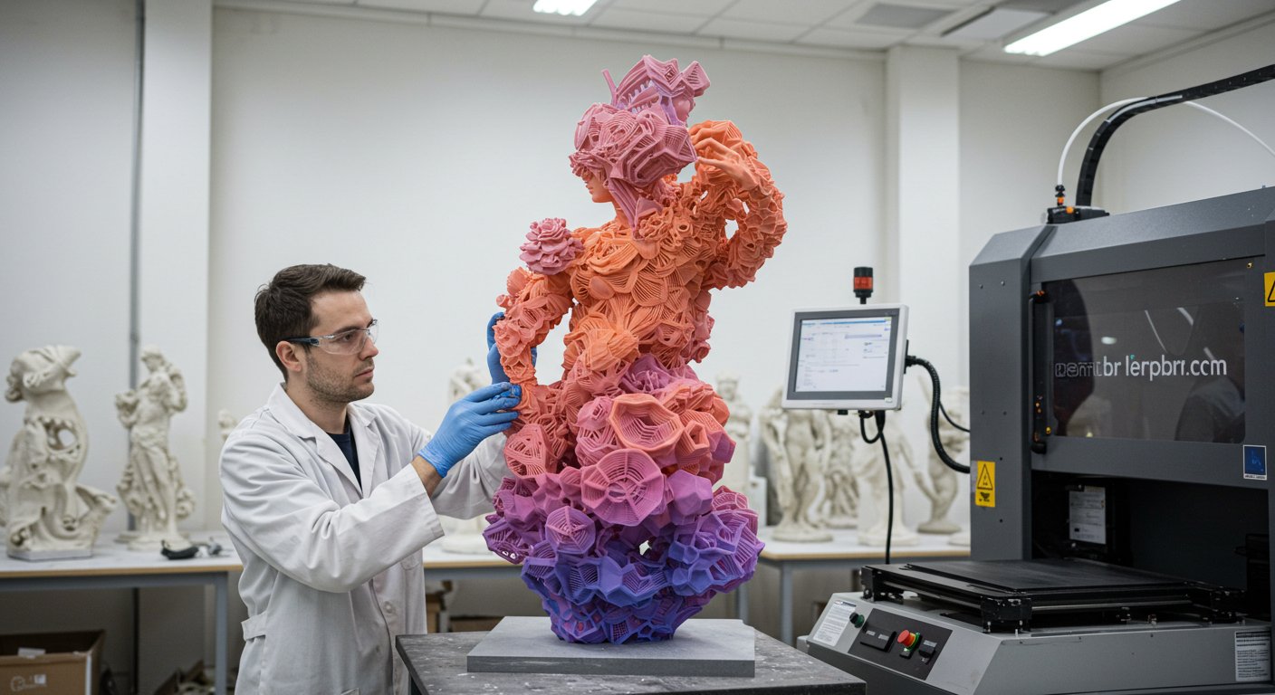 Объемные статуи и фигуры