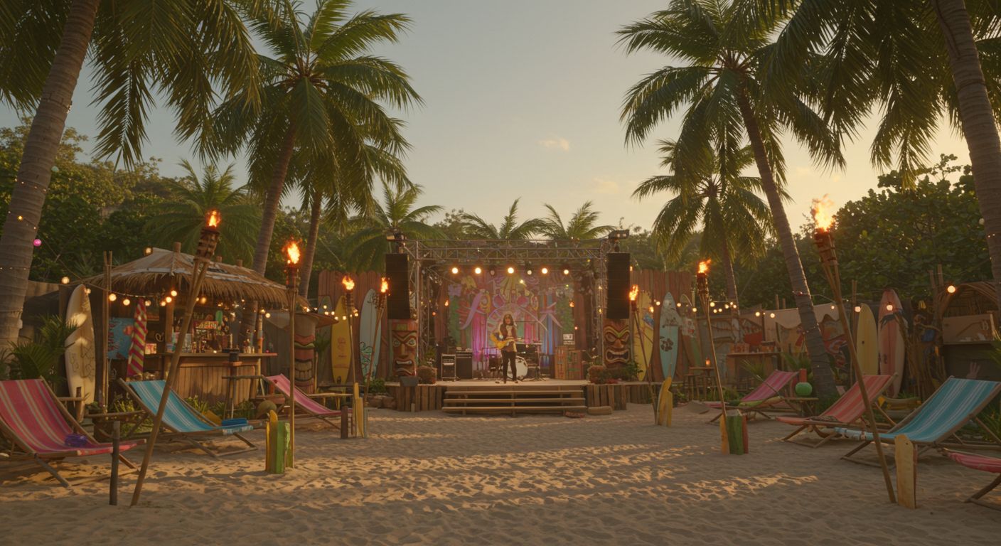 Декорации для музыкального видеоклипа