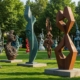 Абстрактные скульптуры