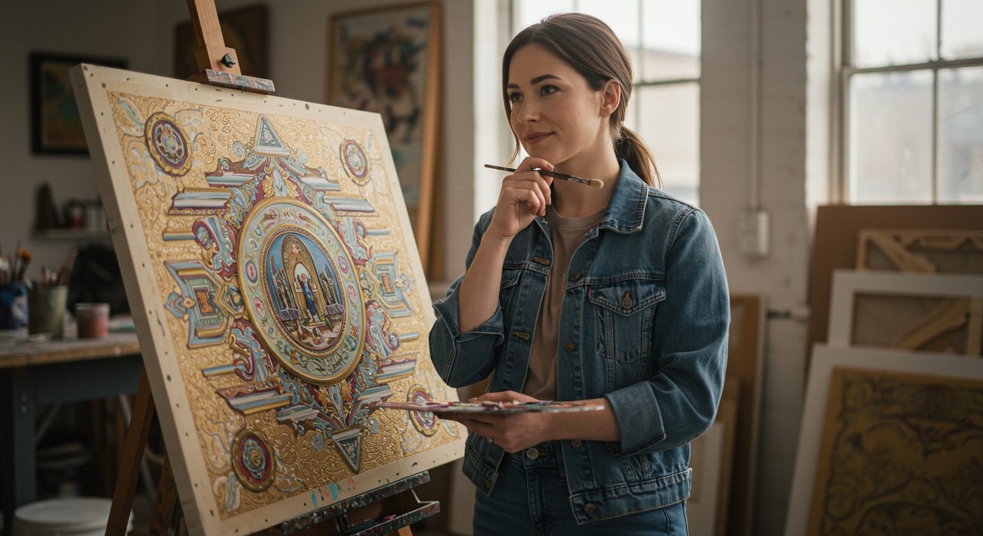 Объемное панно в интерьере