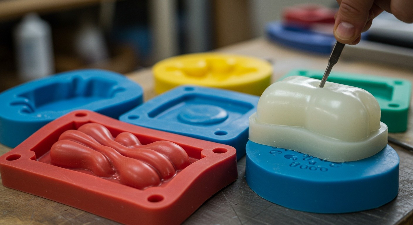 Силиконовые и резиновые формы