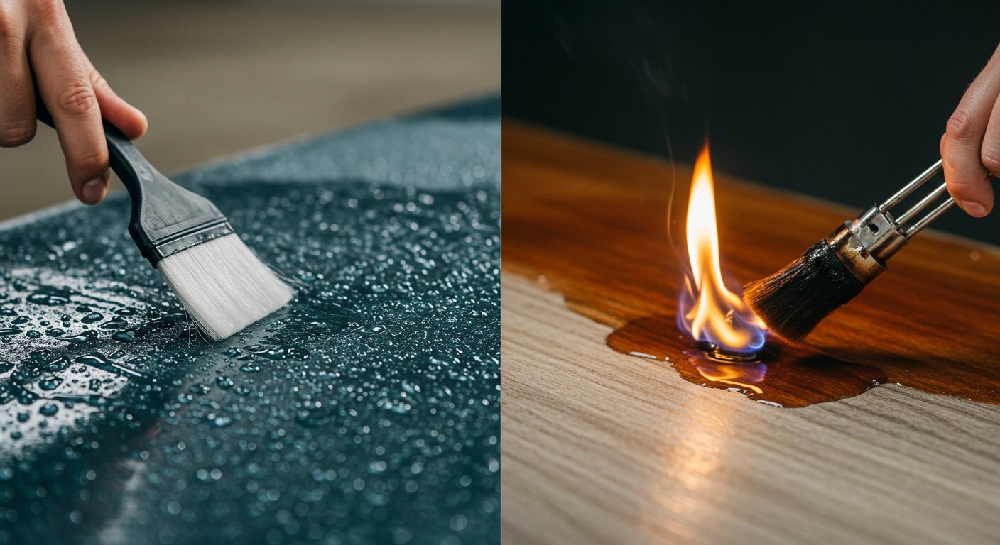 Применение водо- и огнестойких покрытий
