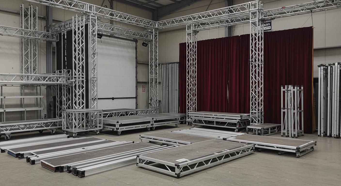 Подвижные сценические конструкции