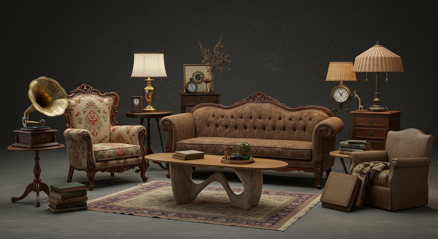 Подвижная мебель на сцене