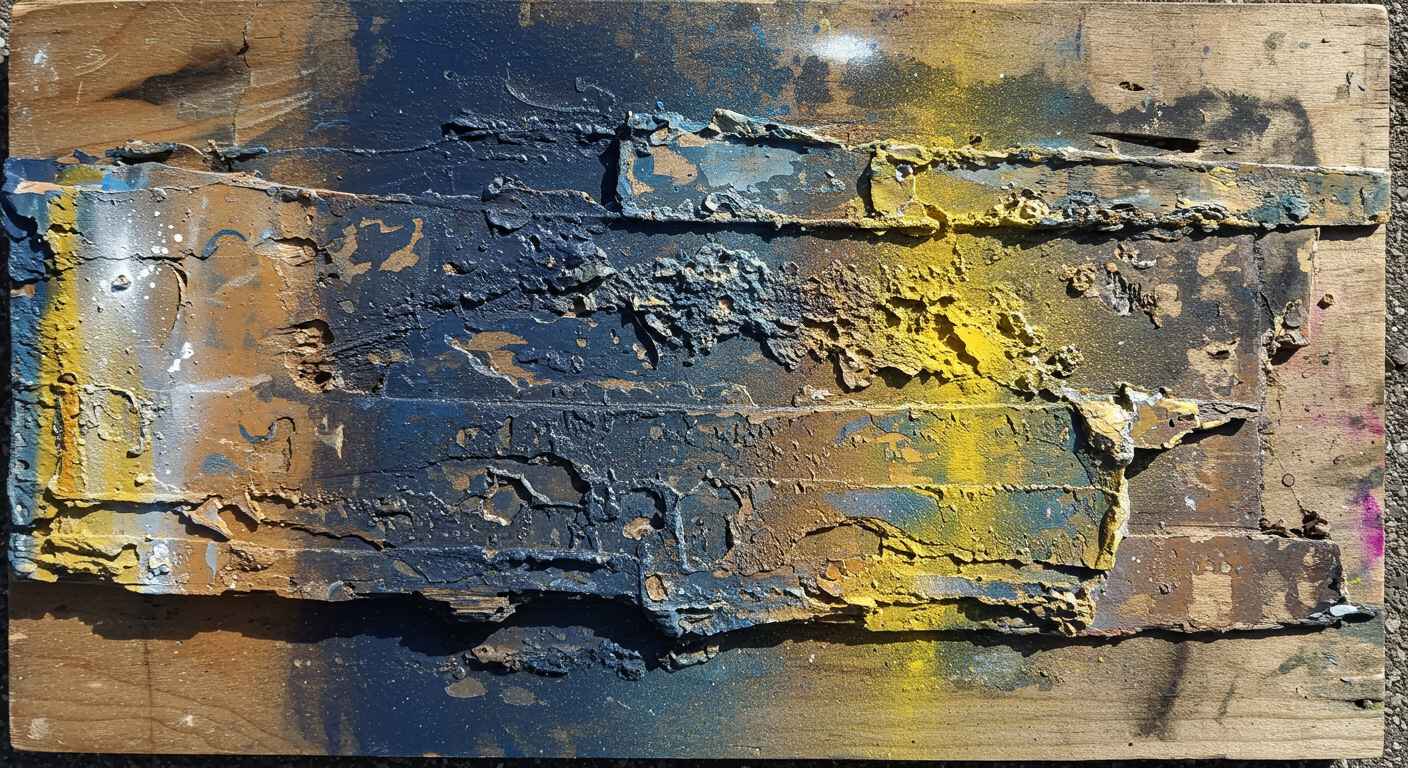 Работа с аэрозольными и текстурными красками