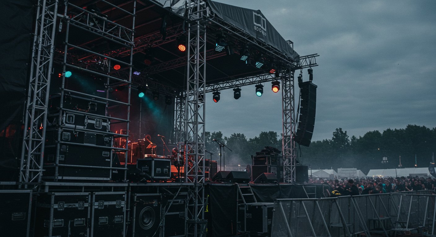 Элементы подвижных сценических конструкций