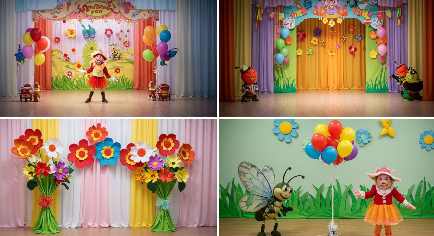 Декорации для детского спектакля