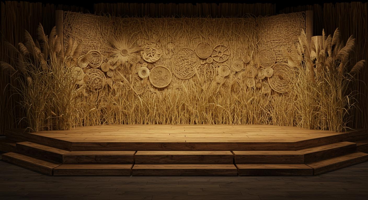 Природные текстуры в сценическом оформлении