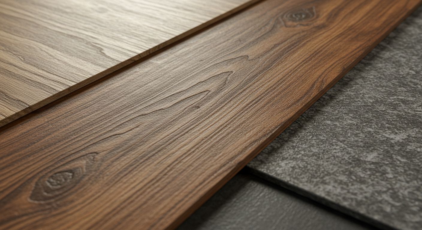 Имитация металла, дерева и камня